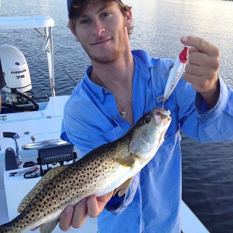 Seatrout on Topwater
