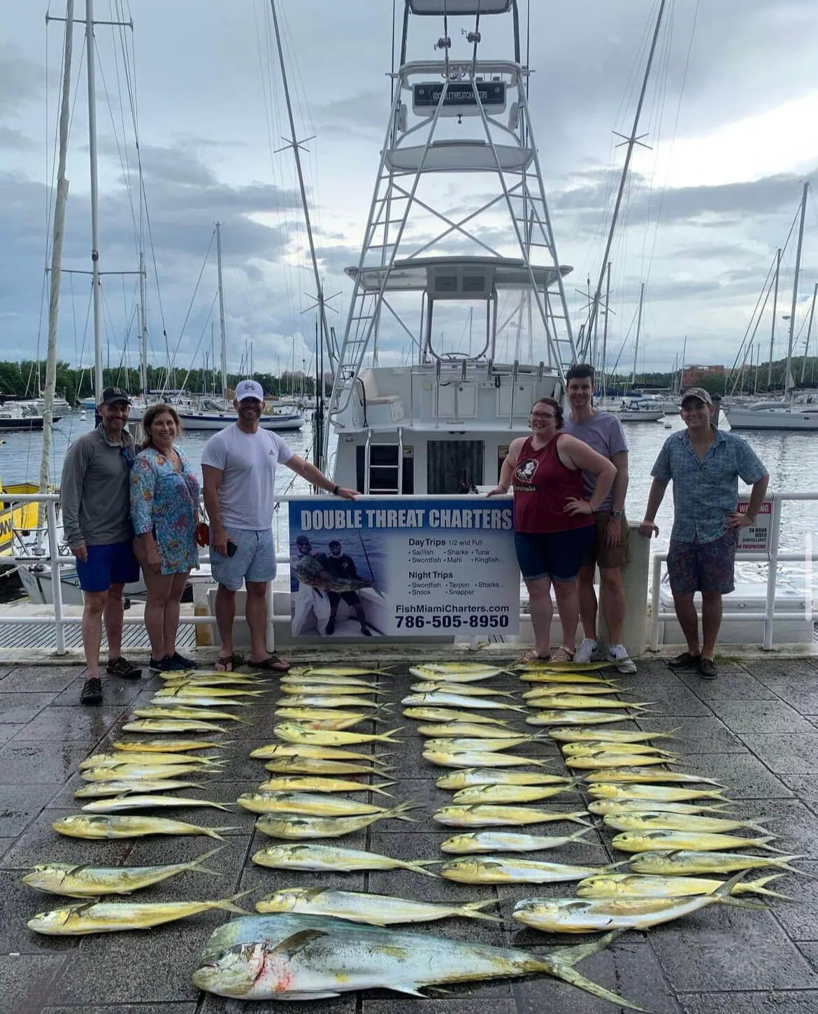 August Fishing off Miami