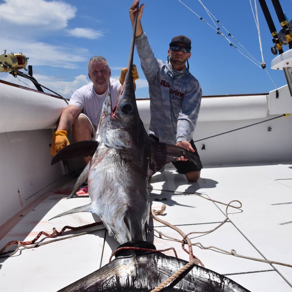swordfish during July Miami