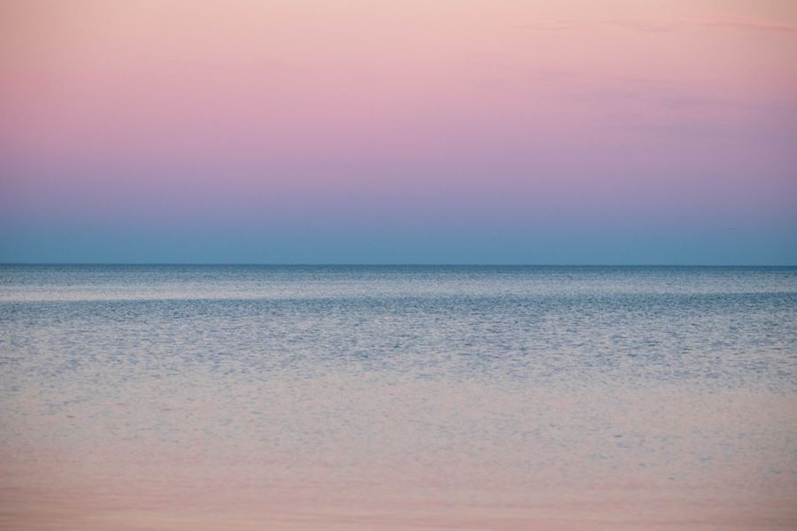 calm water