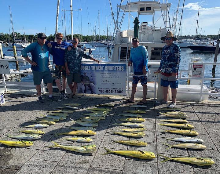 summer mahi fishing Miami